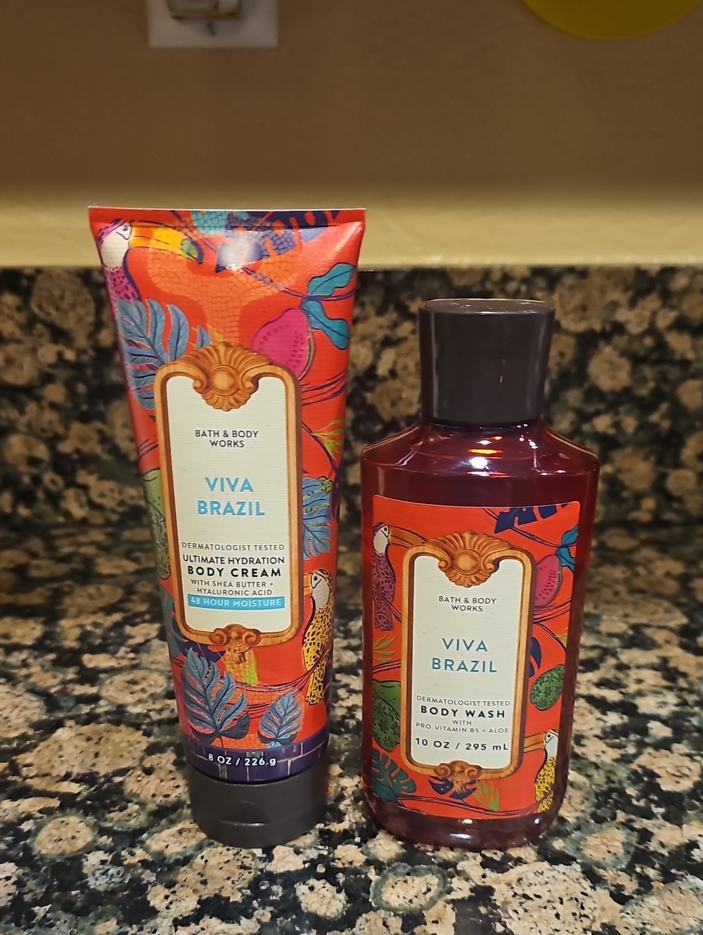 Bath & Body Works Viva Brazil Body Cream & Body Wash